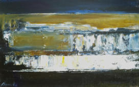 Wim Blom-Green landscape 1962
