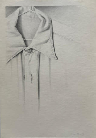 Wim Blom-Hanging shirt 1979    7x10 inch.   $1250      inquire info@wimblom.ca 