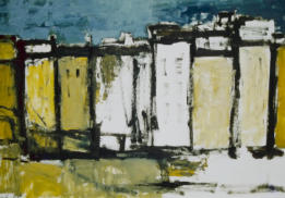 Wim Blom-Houses in Florence 1957