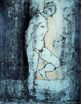 Wim Blom-Male nude 1960