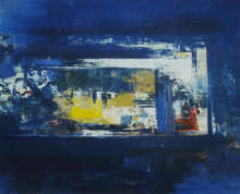 Wim Blom-Night garden 1963