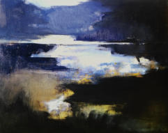 Wim Blom- Dark landscape 1965
