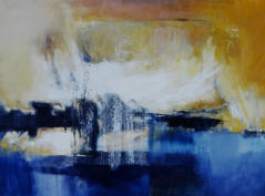 Wim Blom- Harbour reflections morning 1964