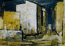 Wim Blom- Street in Pisa 1957