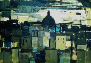 Wim Blom- View of Pisa 1957
