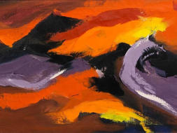 Wim Blom - Abstract Turbulent Seascape