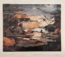 Wim Blom - “Mine dumps” from a Evernote calendar in 1960 South Africa