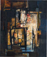 Wim Blom Night Still life 1966-90.5 x 74.5 cm