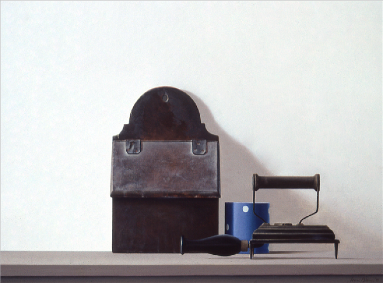 Wim BLom - Salt box and iron 1981