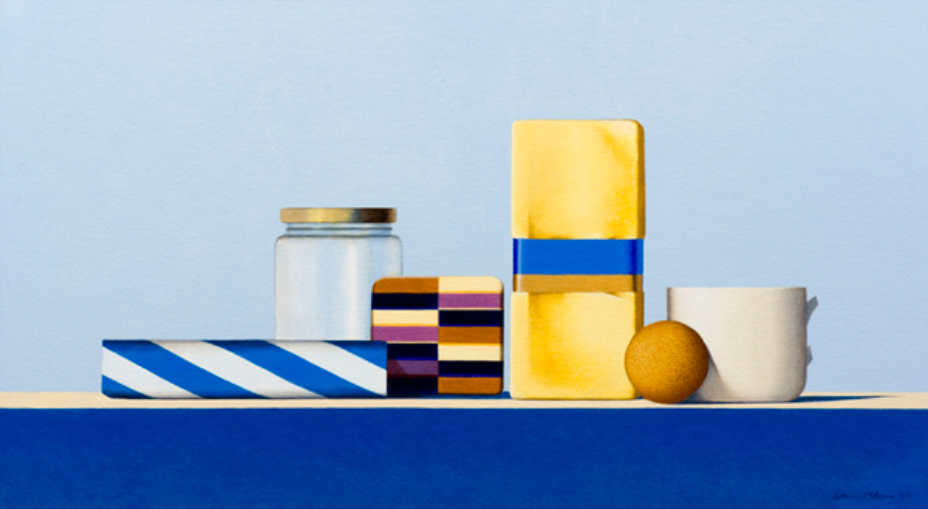Wim Blom - Lacquer box and yellow Parcel 