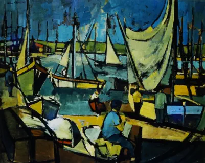 Wim Blom-Fisherman at Rimini