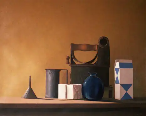 Wim Blom - Iron measuring cup and funnel-1978