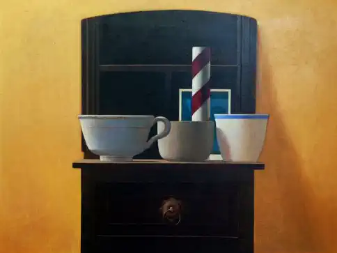 Wim Blom - Still life with kaleidoscope 1981