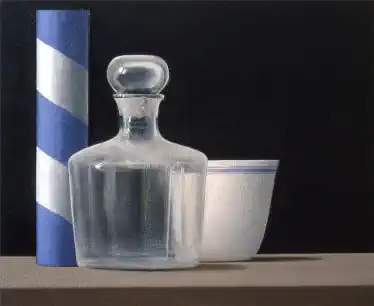 Wim Blom -  The glass decanter
