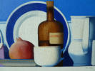 243- Wim Blom- Brown bottle and jug