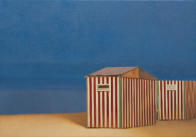 Wim Blom-Deserted beach 2006 - 18" x 29"