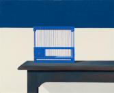 Wim Blom-Empty birdcage 2013 -18" x 22"