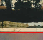Wim Blom-Storm over Venice 2008 Collage 14 x 14 cm