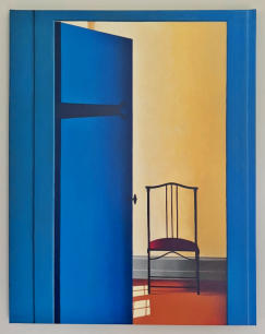 Wim Blom-The Blue Door  22"x28"
