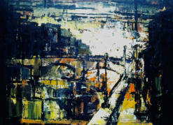 Wim Blom- Lugarno 1957  20"x24"