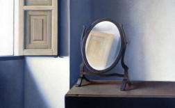 Wim Blom - Mirror by open window