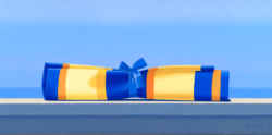 Wim Blom - Napkin by the sea 2006  18”x 24”
