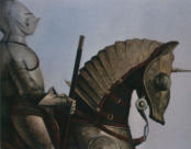 Wim Blom - Silent conqueror 1980 oil 60x73 cm