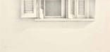 Wim Blom - Southern-window-2010-charcoal-on-paper.-19-x-38-cm