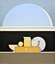  Wim Blom - Still life  below an  open window  2015  - 22”x26”