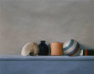 Wim Blom - Still life with Malorcan bottle 1980