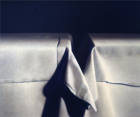 Wim Blom - Two table cloth 1986 oil on canvas 36x41cm
