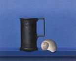 Wim Blom - Wine measure at night 1999 oil on board