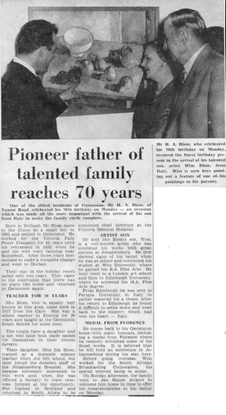 Wim Blom Daily Mail, Londonn England