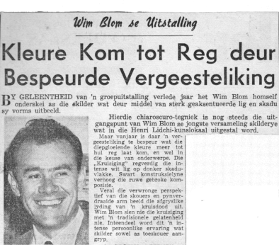 Wim Blom Zuid Afrika