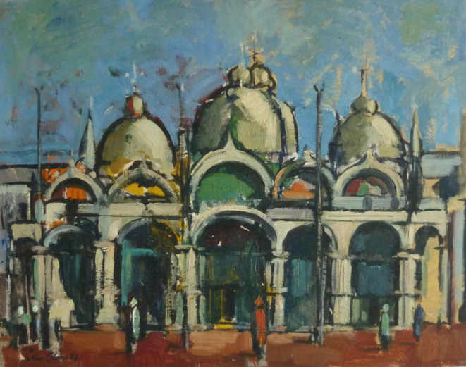 Wim Blom-Venice facade-1953
